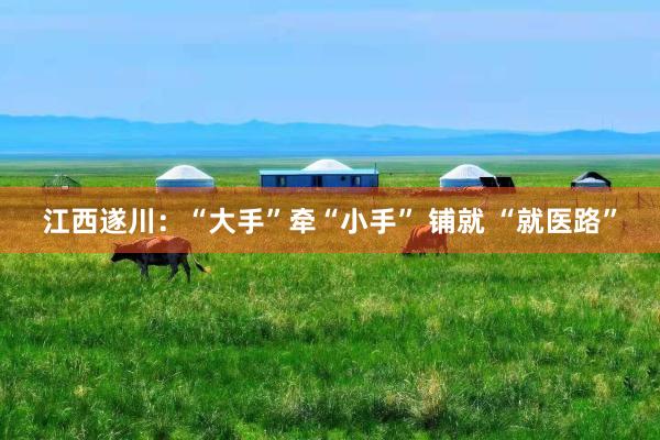 江西遂川：“大手”牵“小手” 铺就 “就医路”